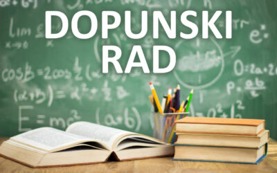 Raspored za dopunski rad maturanata