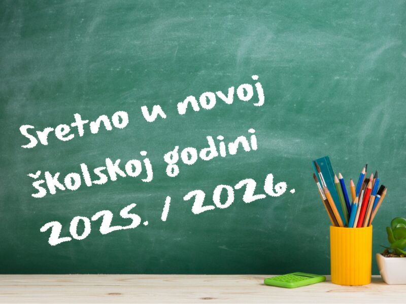 Raspored za prvi nastavni dan školske godine 2025./2026.