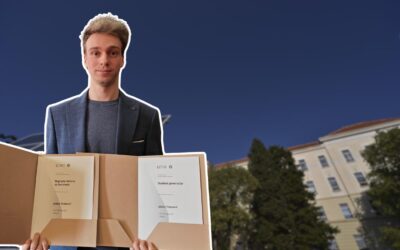 Bivši učenik naše škole student generacije