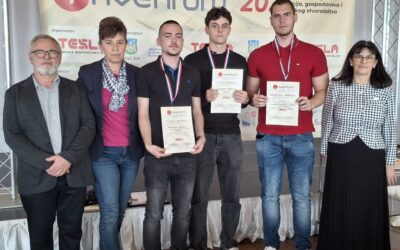 Roko Gregantov i Aleksej Krnajac osvojili zlatnu medalju na  INVENTUMU